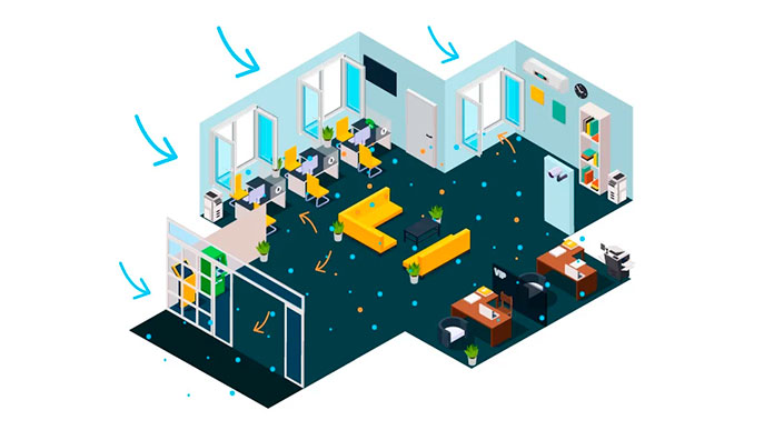 ¿Cómo purificar el aire en una sala de clases? Aquí 4 ideas efectivas